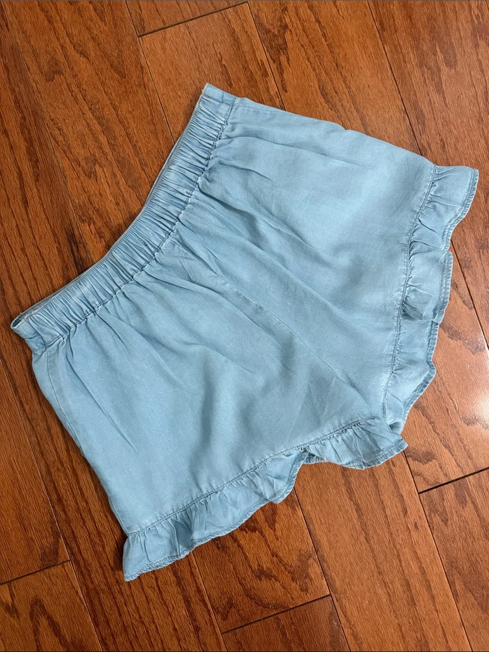 Forever 21 Denim ruffle shorts - Size Small